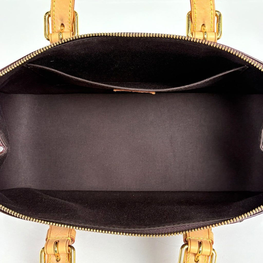 Louis Vuitton Amarante Monogram Vernis Handbag Shoulder Bag