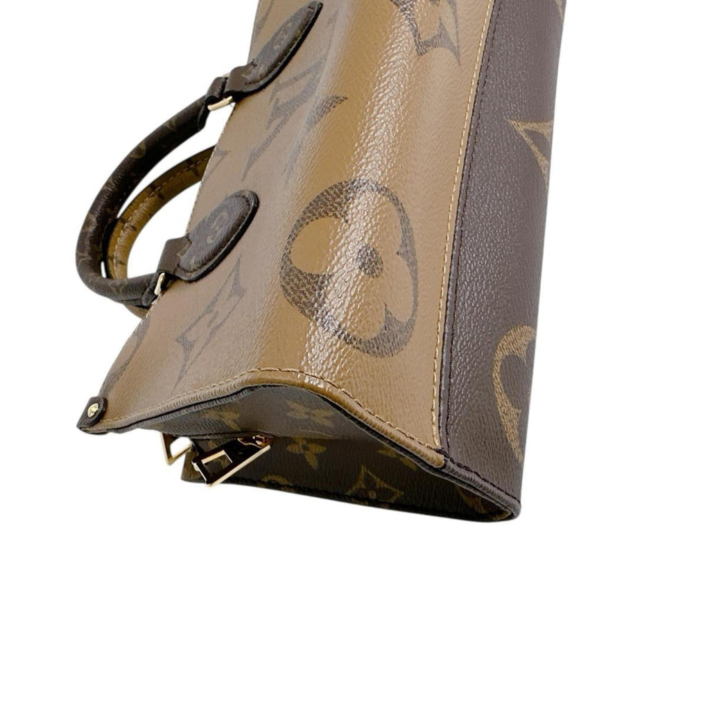 Louis Vuitton Brown Monogram Pouch Tote Bag