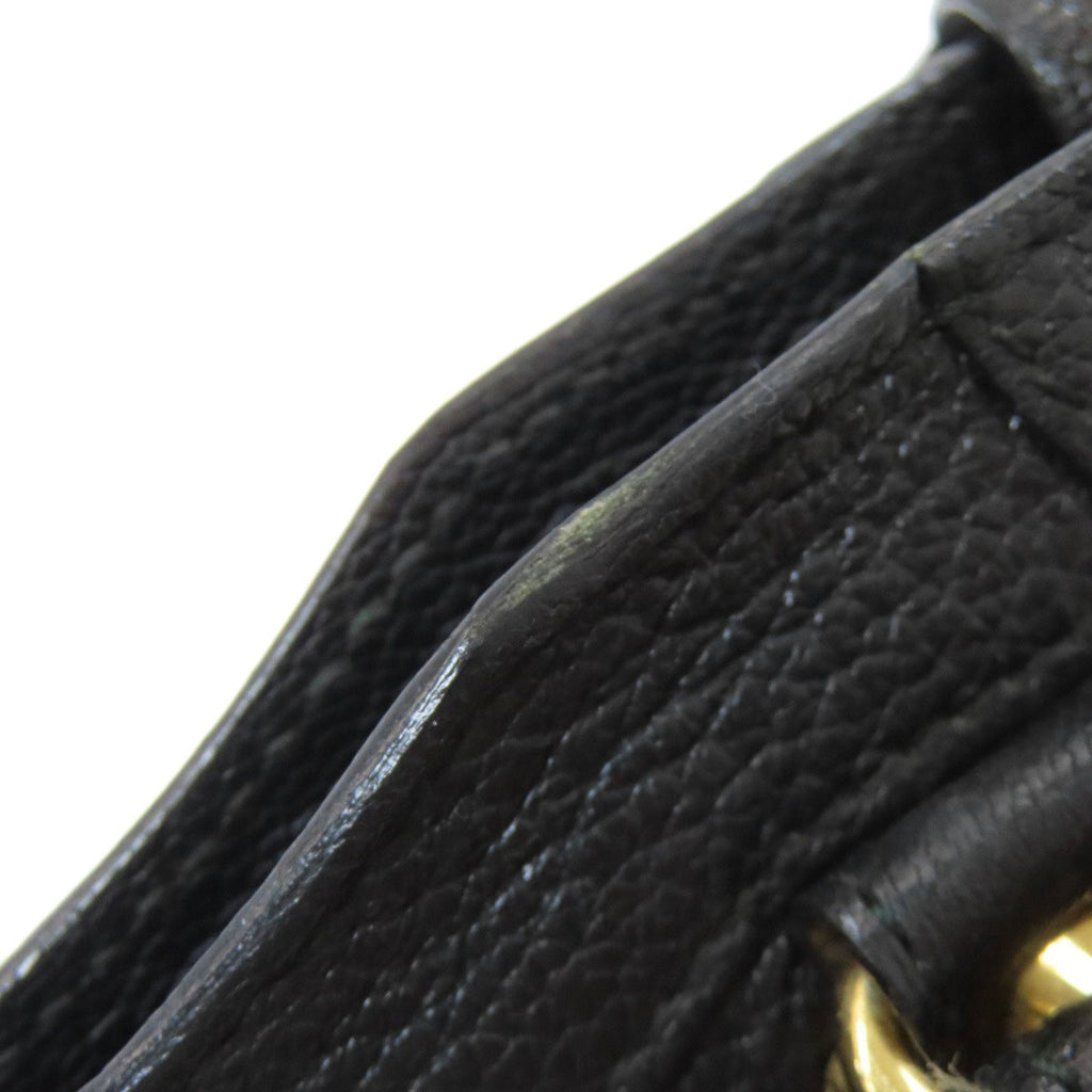 Balenciaga Black Leather Hand