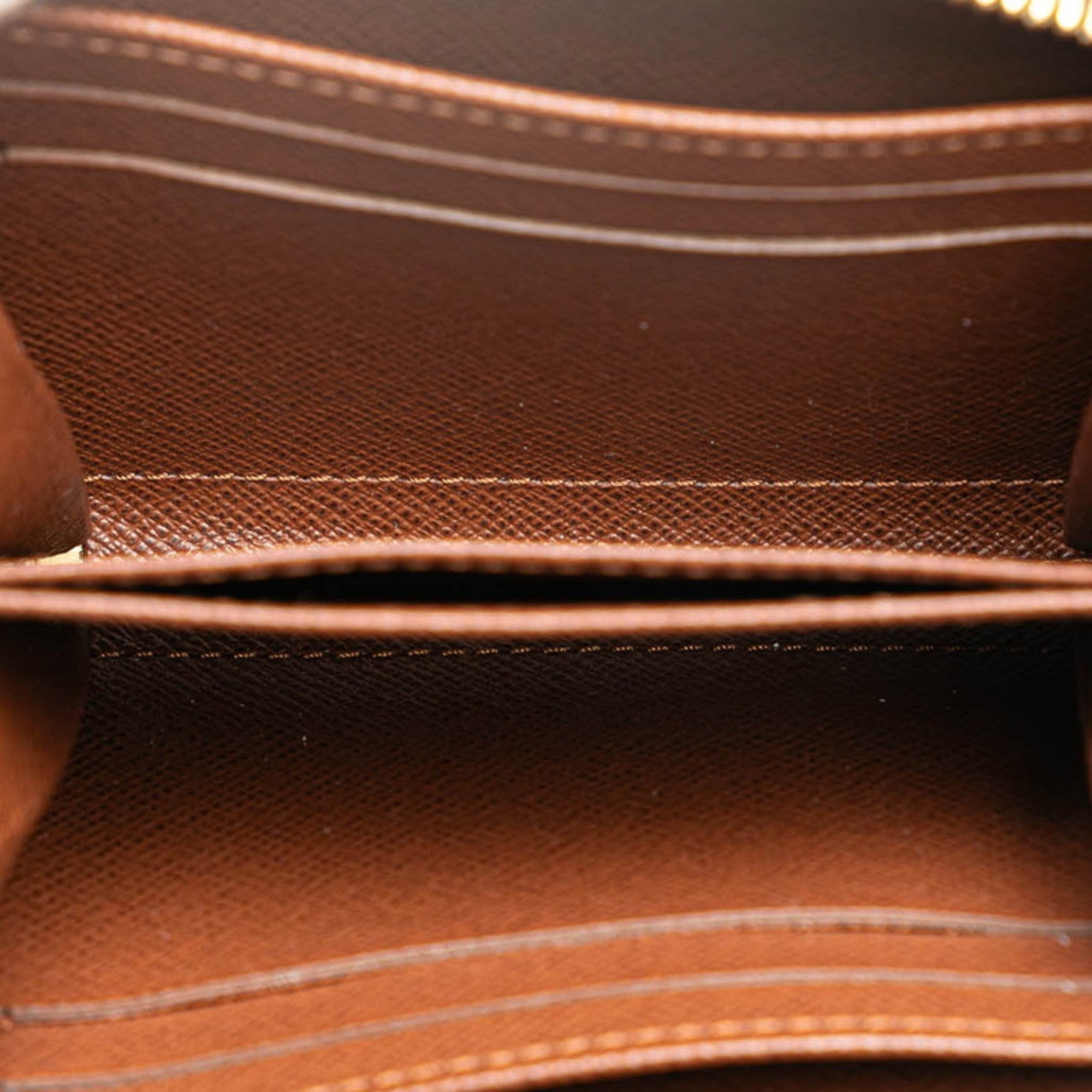 Louis Vuitton Brown Pvc Leather Coin Purse/Coin Case