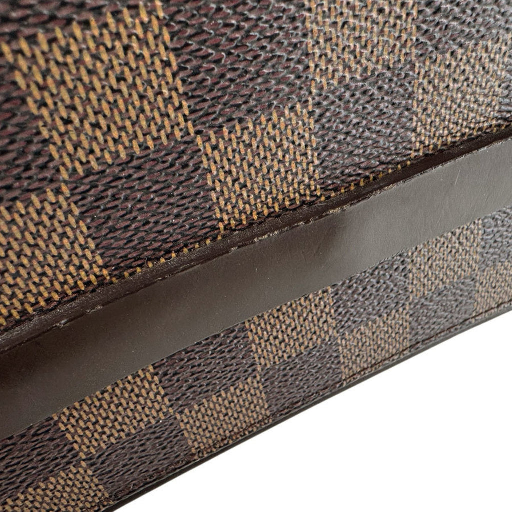 Louis Vuitton Damier Canvas Ebene Damier Canvas Shoulder Bag