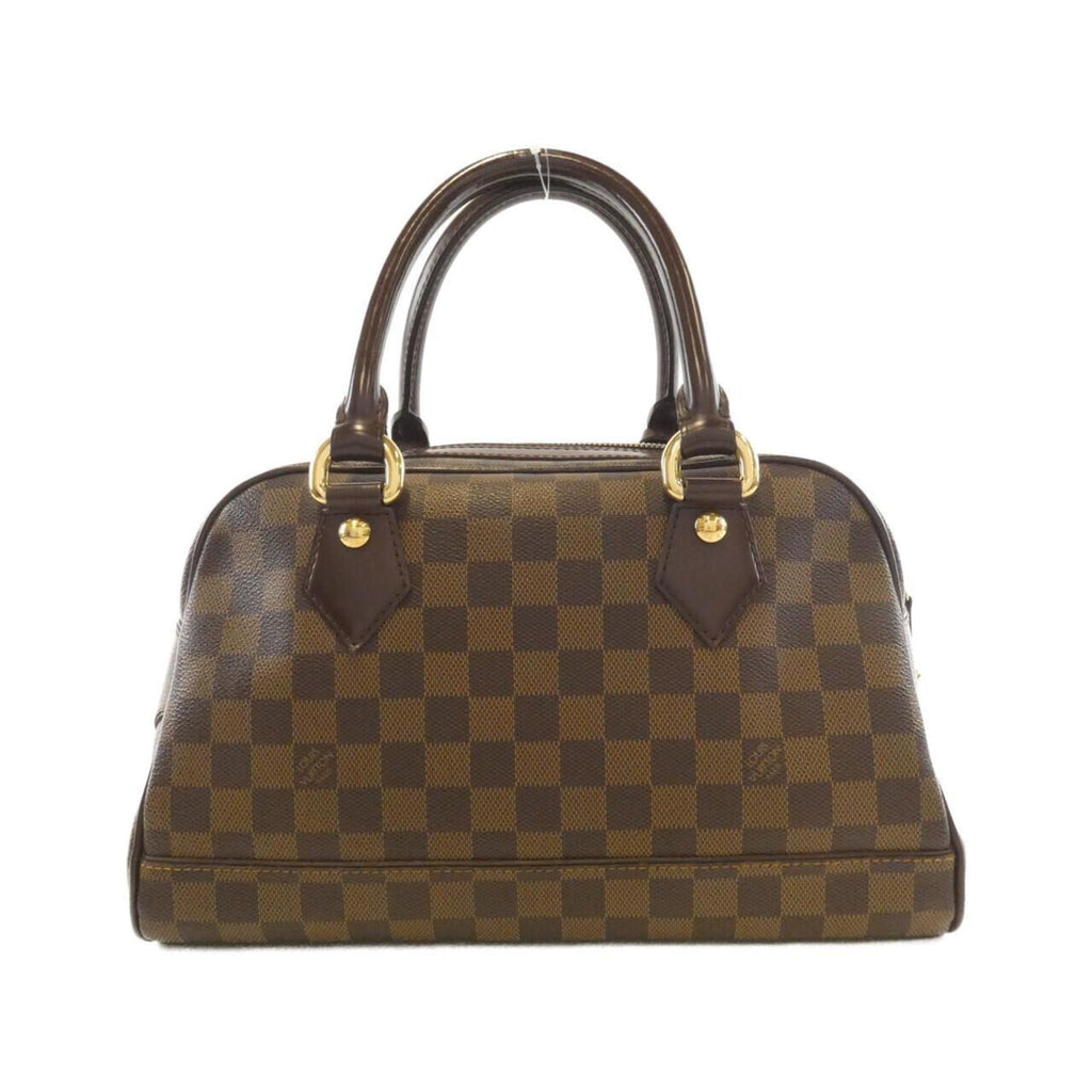 Louis Vuitton Brown Coated Canvas Handbag