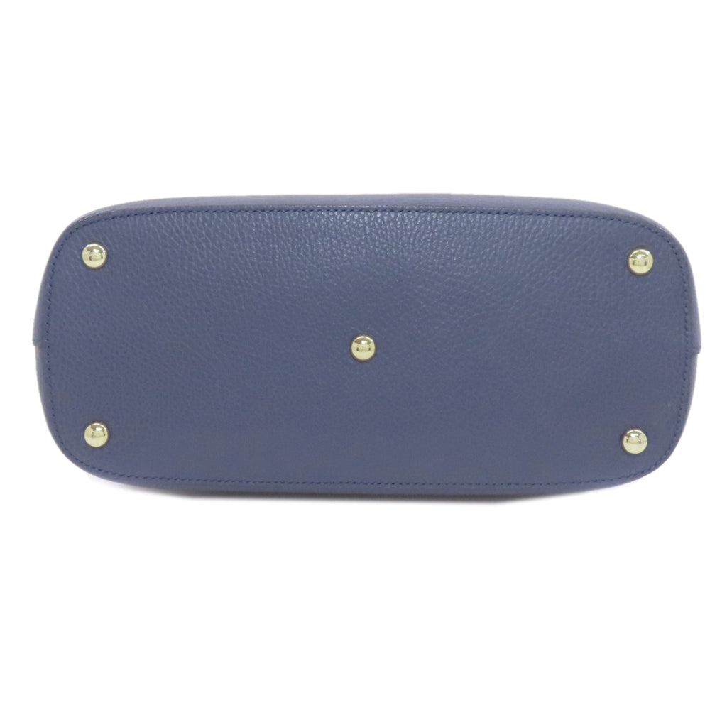 Gucci Blue Leather Handbag (Pre-Owned)