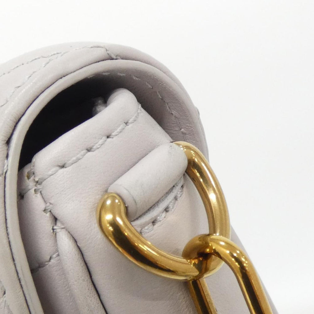 Louis Vuitton Beige Leather Pochette Shoulder Bag