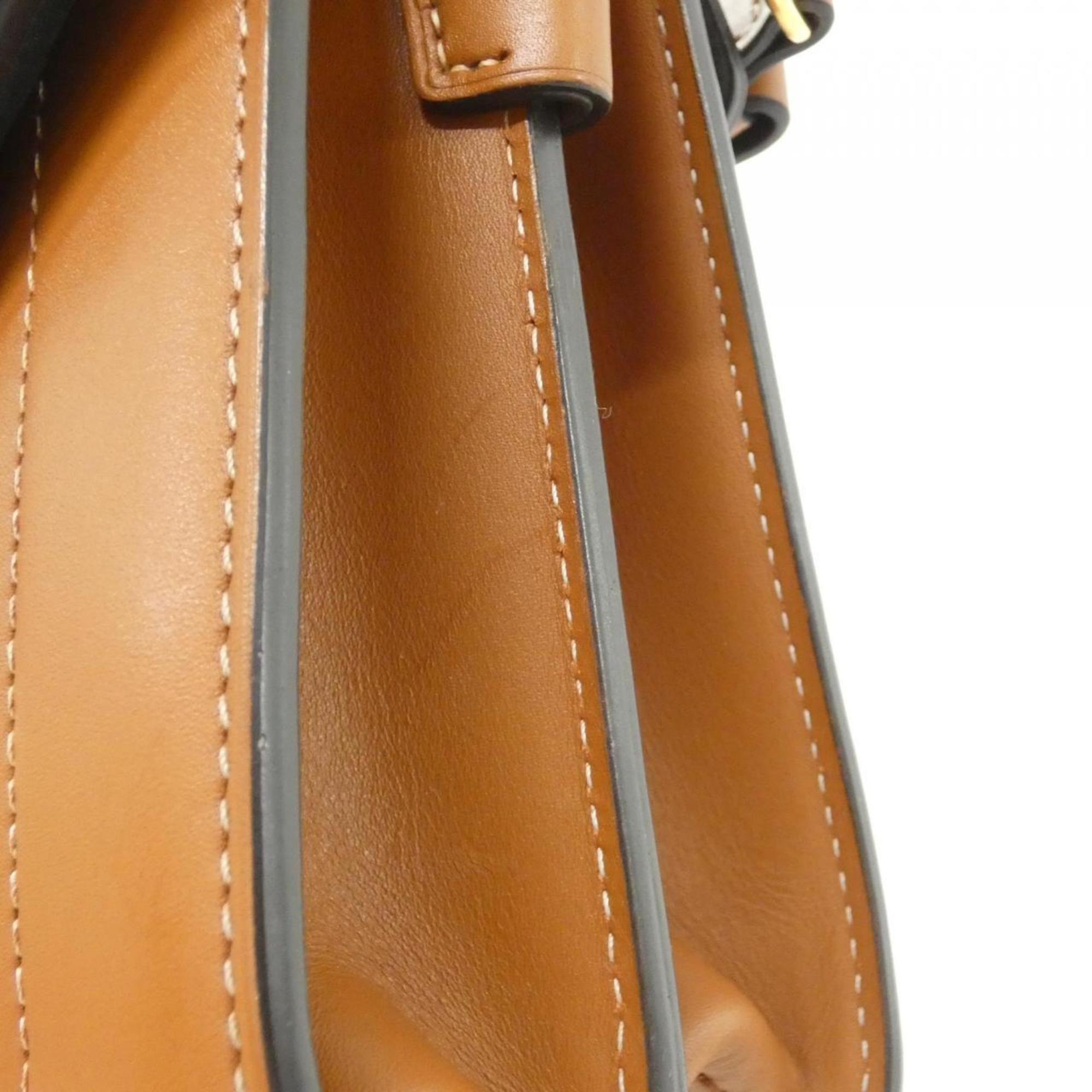 Louis Vuitton Marron Monogram Coated Canvas Shoulder Bag