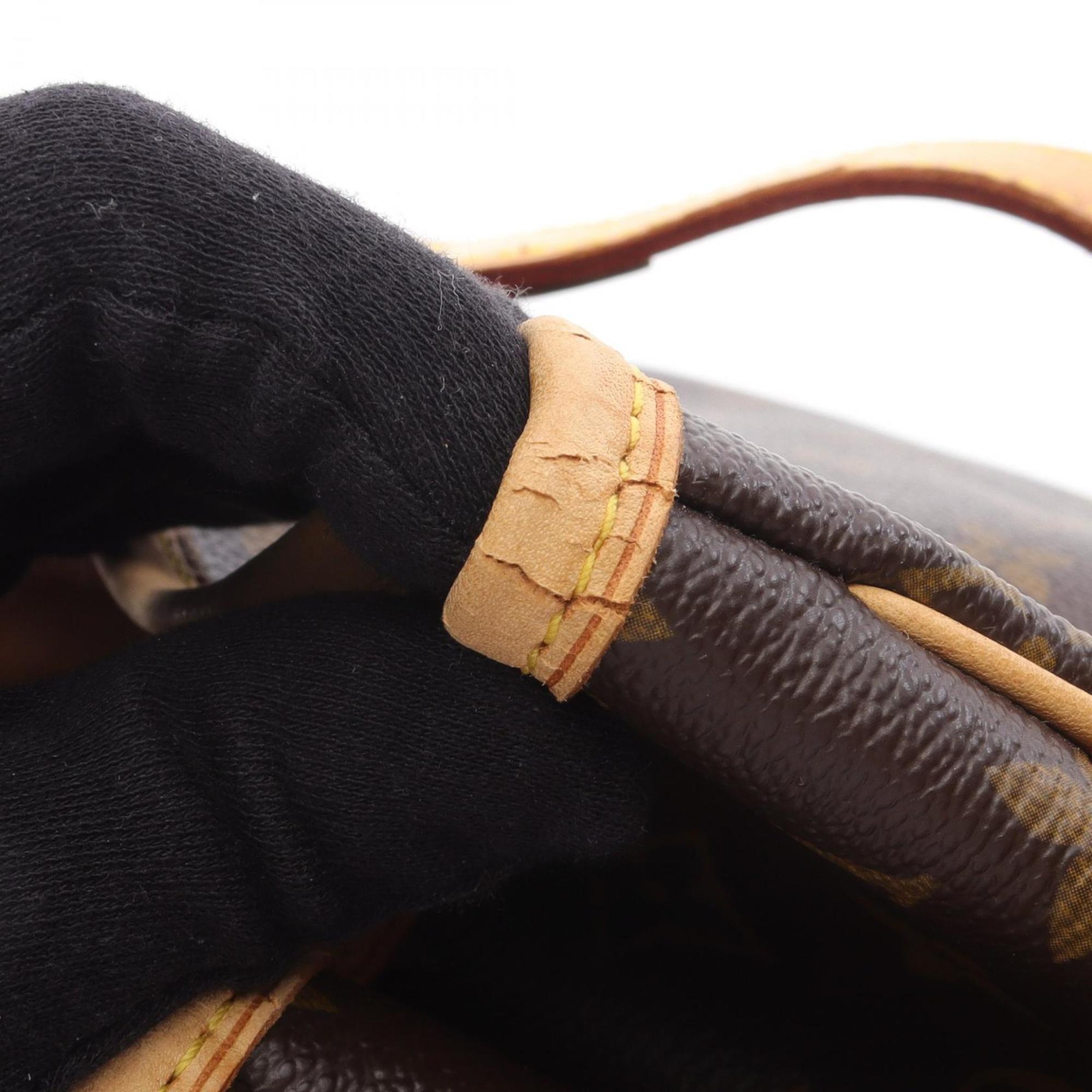 Louis Vuitton Brown Coated Canvas Pvc Leather Handbag