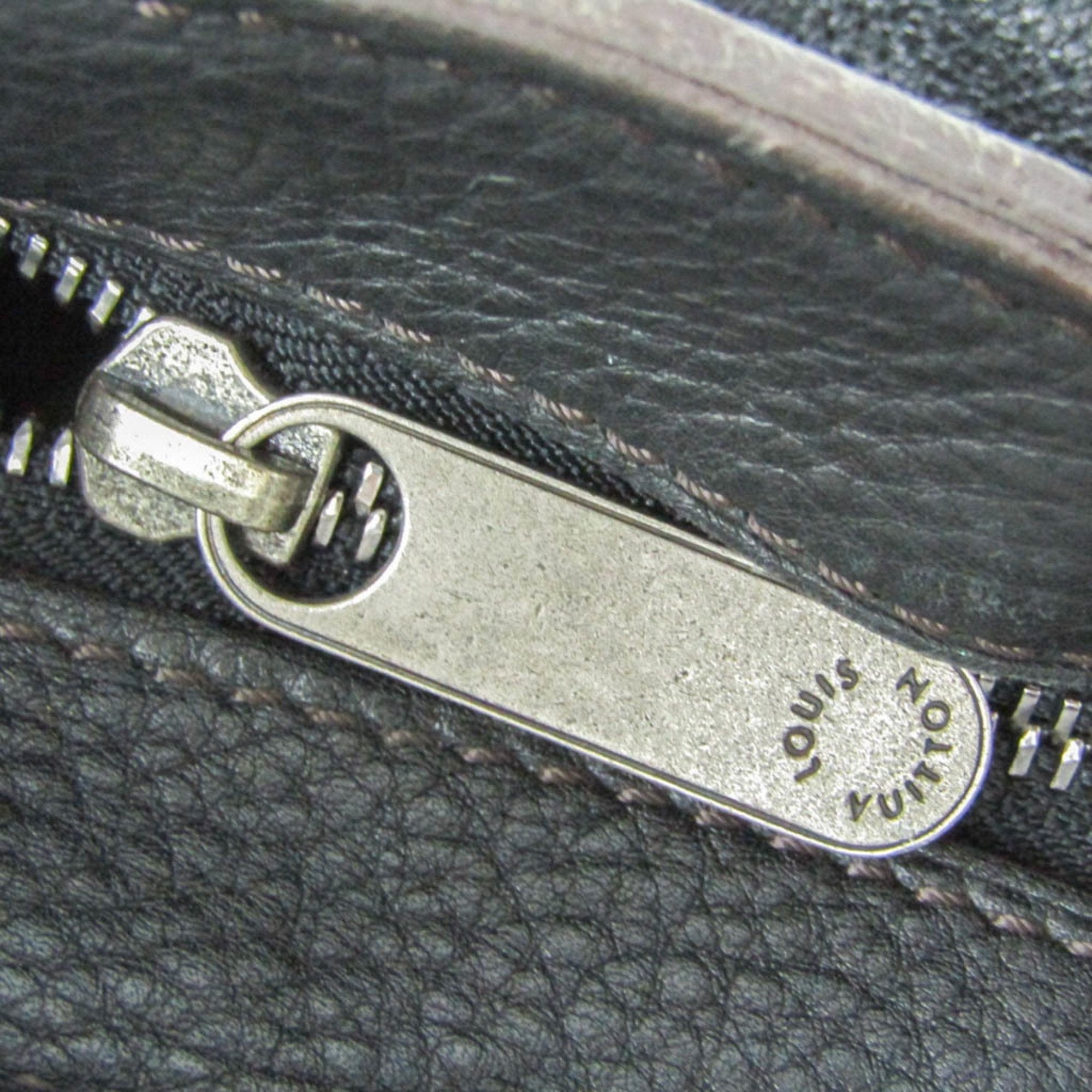 Louis Vuitton Mahina Noir Mahina Leather Shoulder Bag