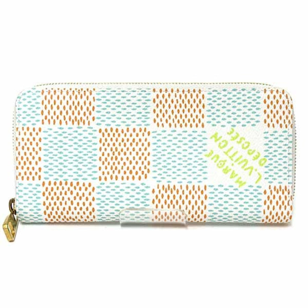 Louis Vuitton Damier Multi-Color White Long Wallet