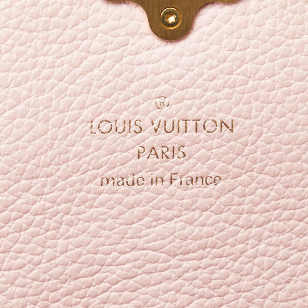 Louis Vuitton Damier Brown Damier Canvas Magnolia Pink Pvc Coin Purse/Coin Case