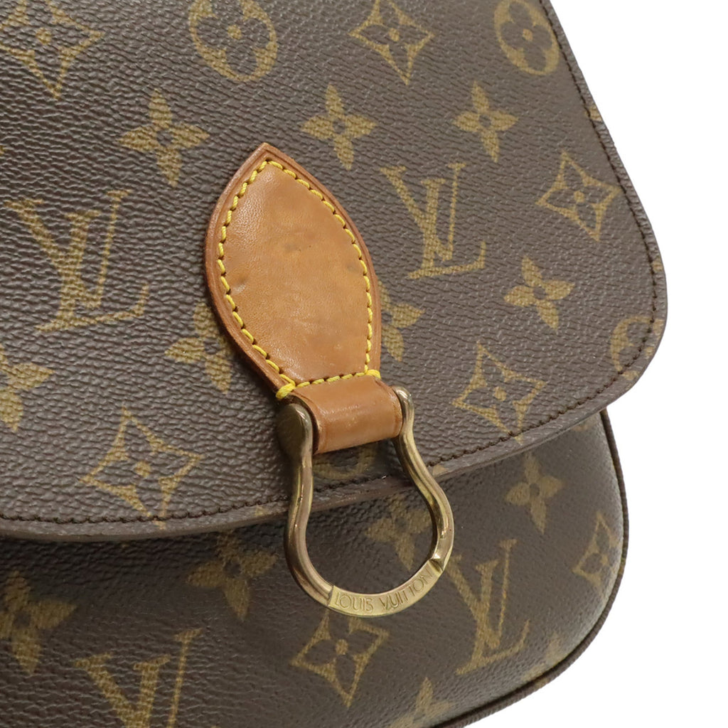Louis Vuitton Brown Canvas Pochette Shoulder Bag