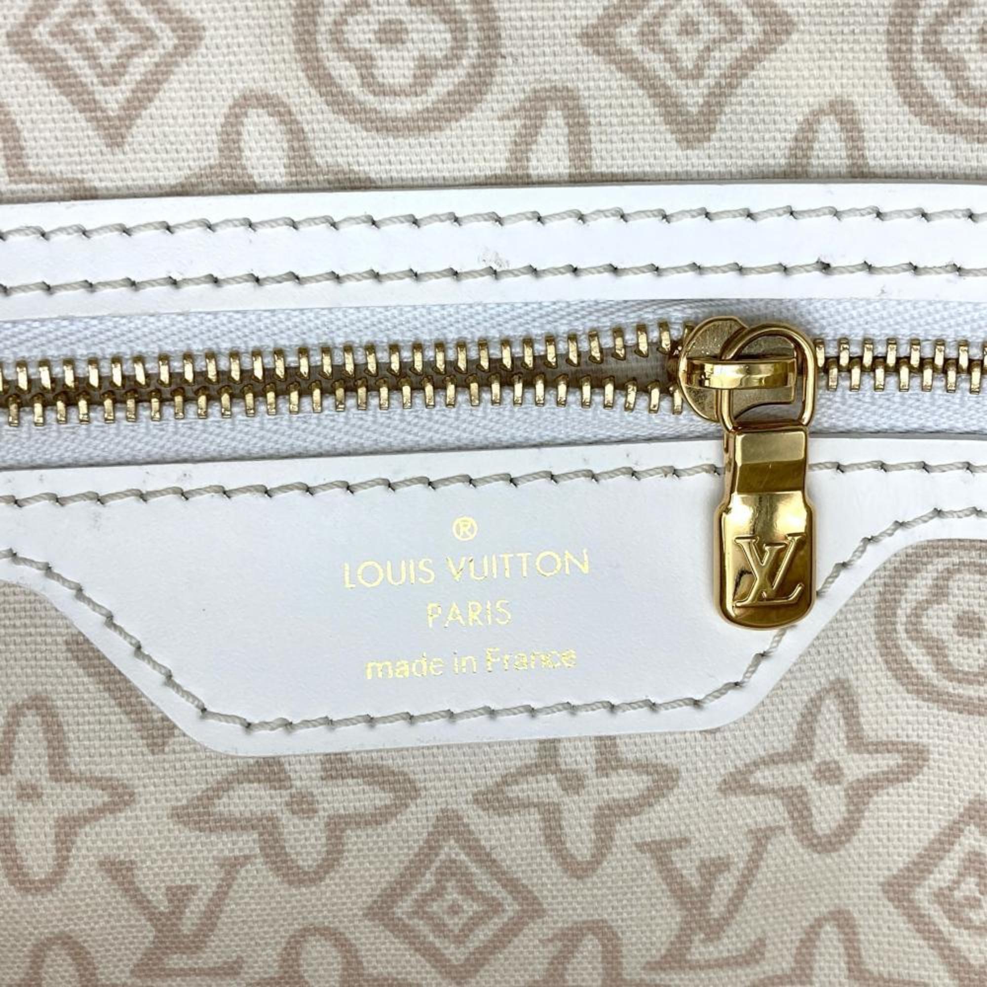 Louis Vuitton Sable Canvas Tote Bag