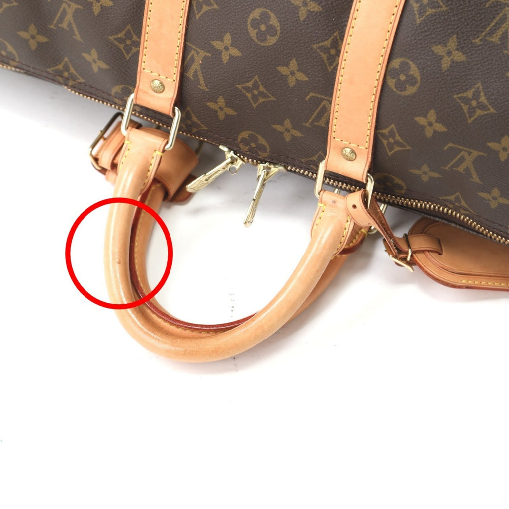 Louis Vuitton Brown Monogram Boston Bag