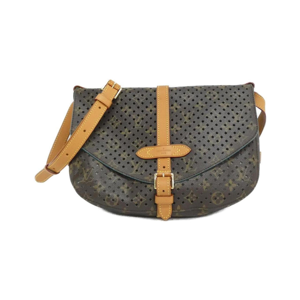 Louis Vuitton Marron Coated Canvas Shoulder Bag