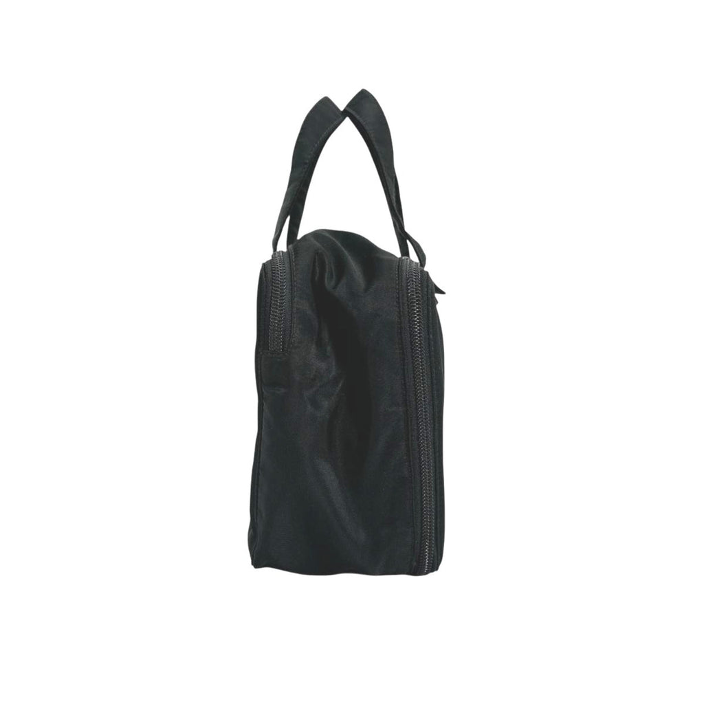 Prada Black Brown Nylon Handbag