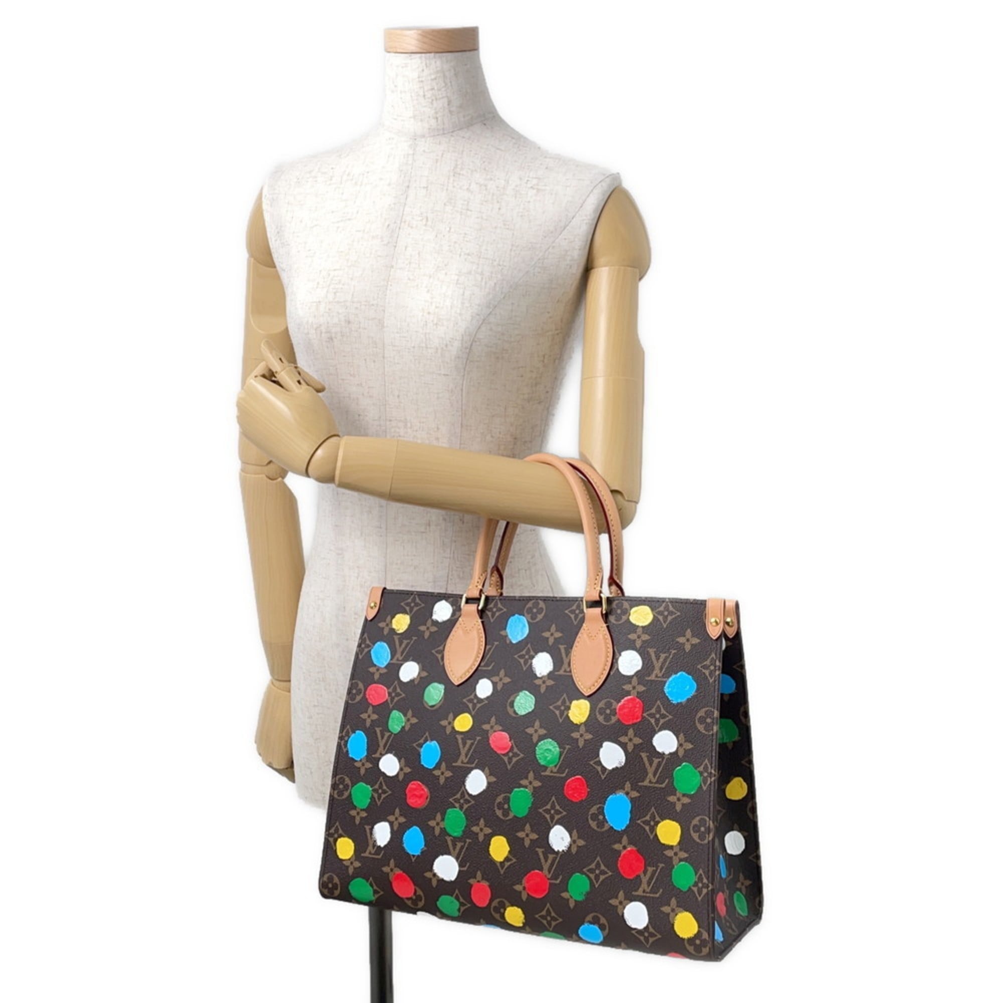 Louis Vuitton Monogram Red Color Monogram Tote Bag