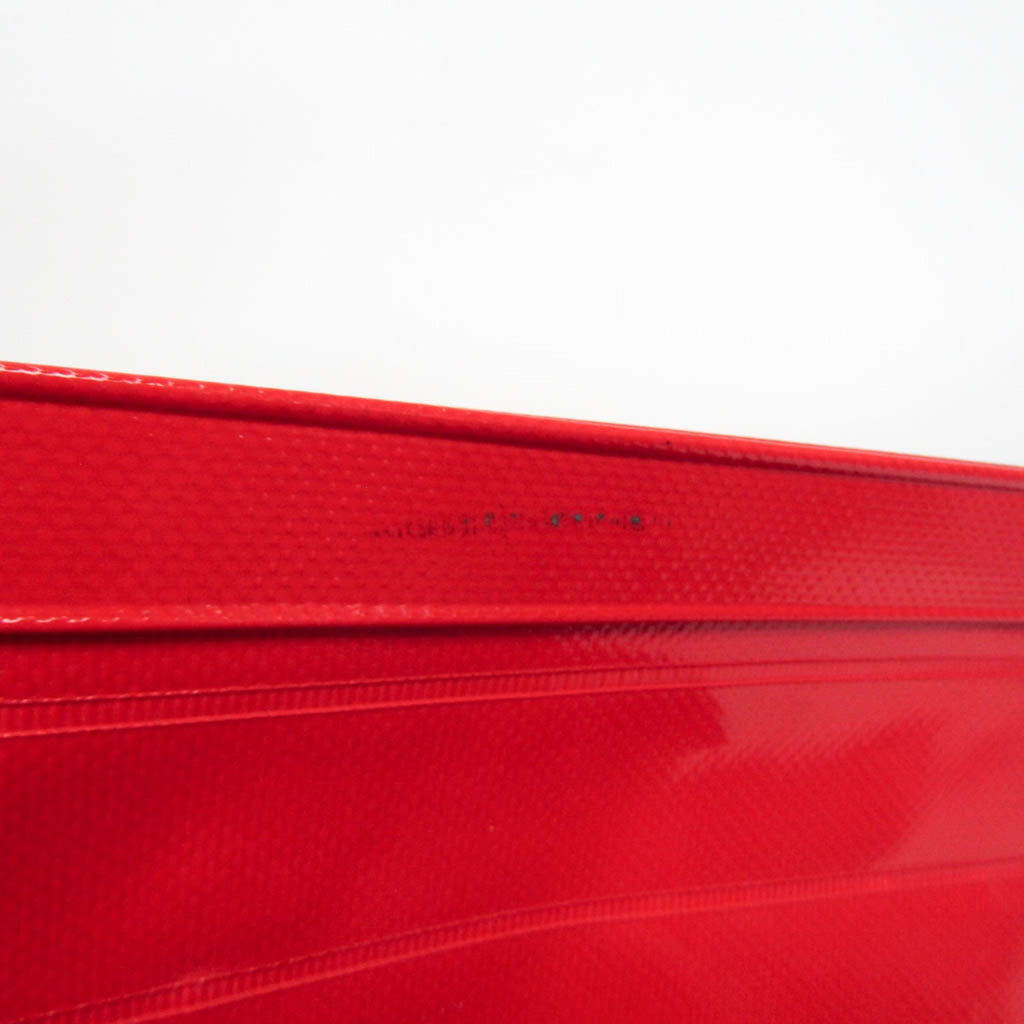 Chanel Red Color Vinyl Backpack