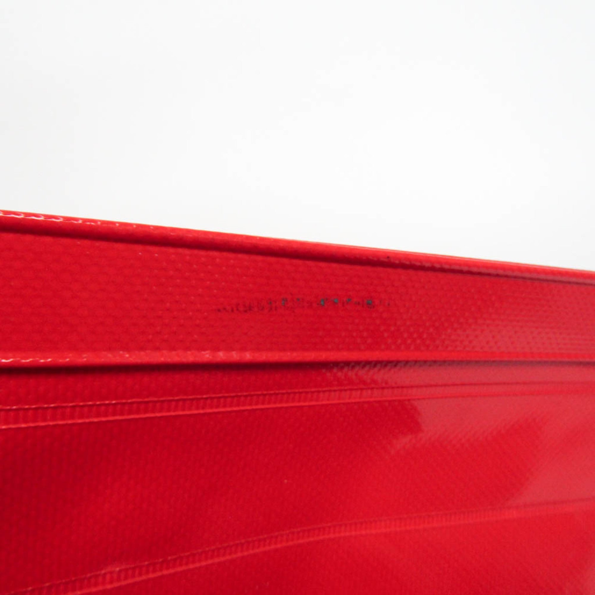 Chanel Red Color Vinyl Backpack