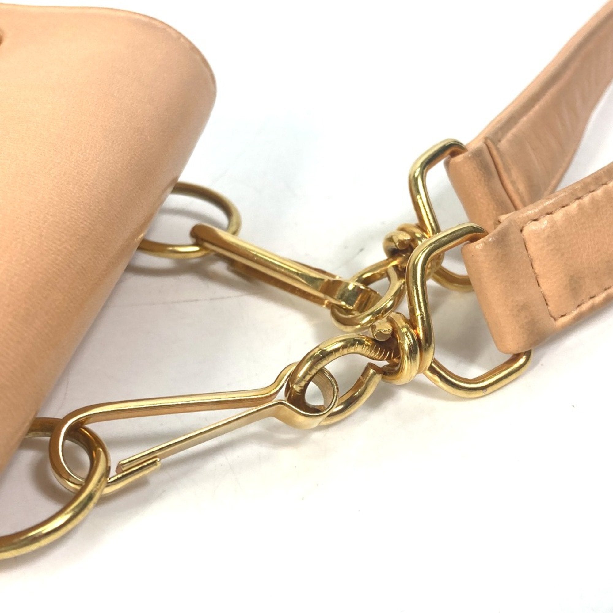 Chanel Pink Leather Shoulder Bag