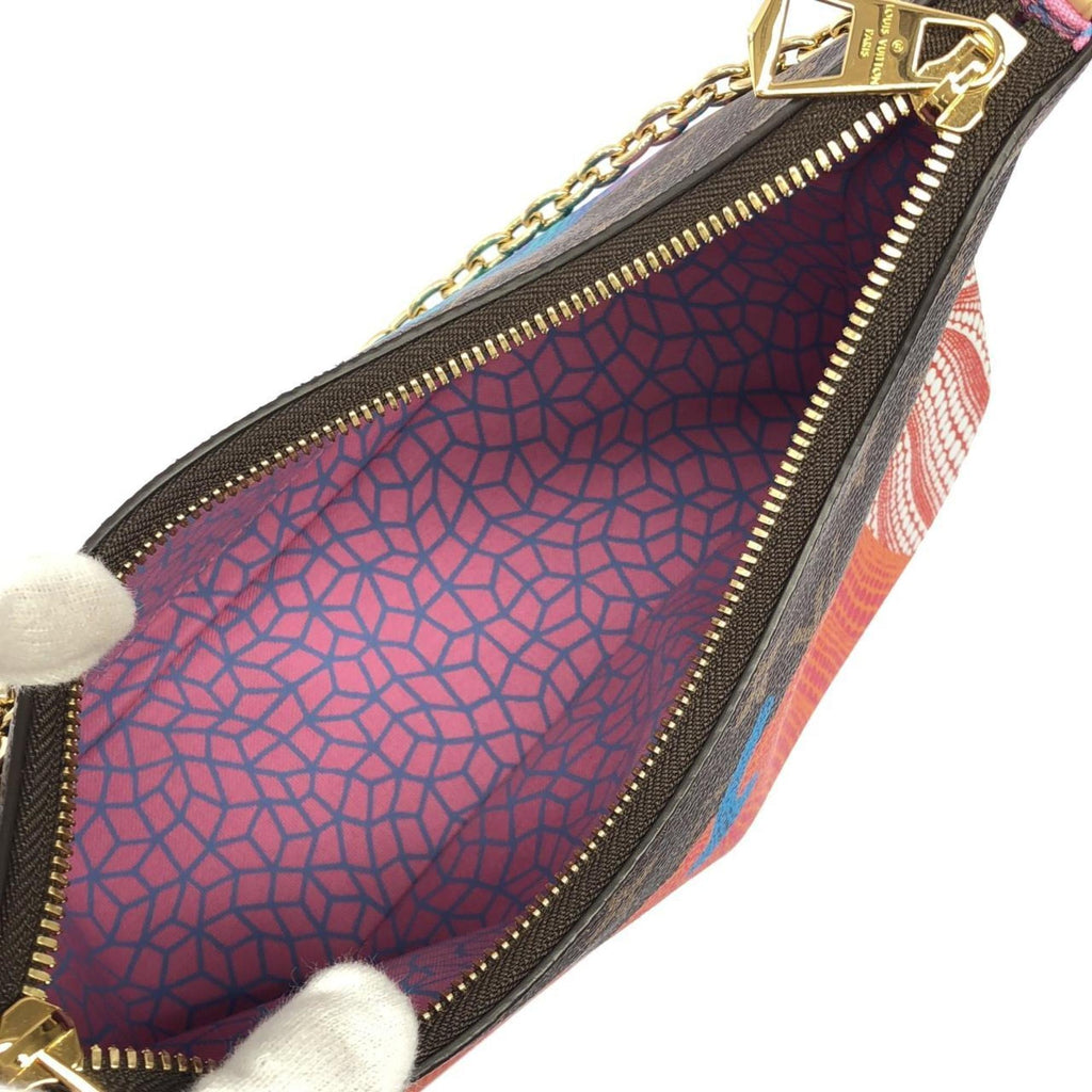 Louis Vuitton Marron Coated Canvas Shoulder Bag