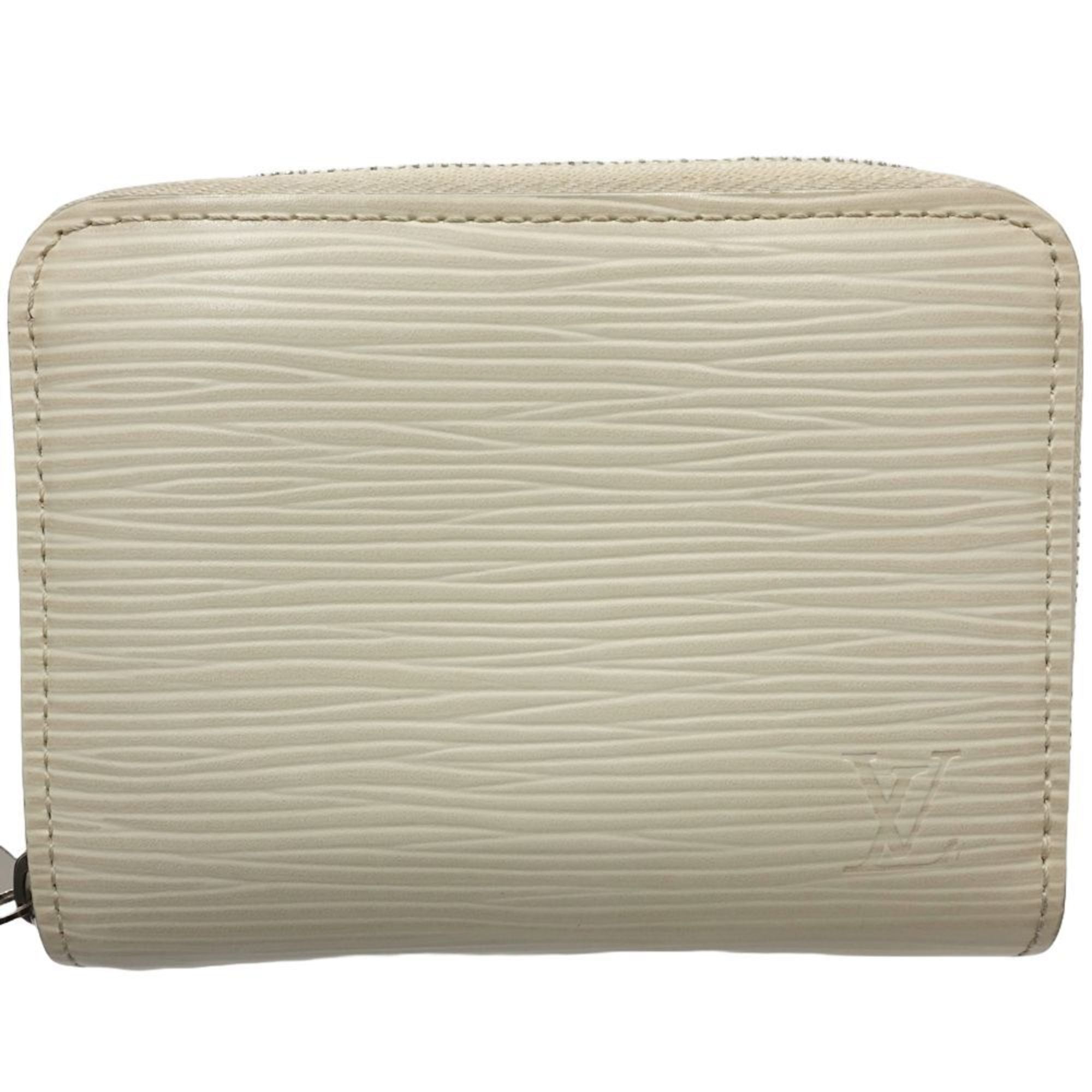 Louis Vuitton Lv Off White Epi Leather Coin Purse/Coin Case