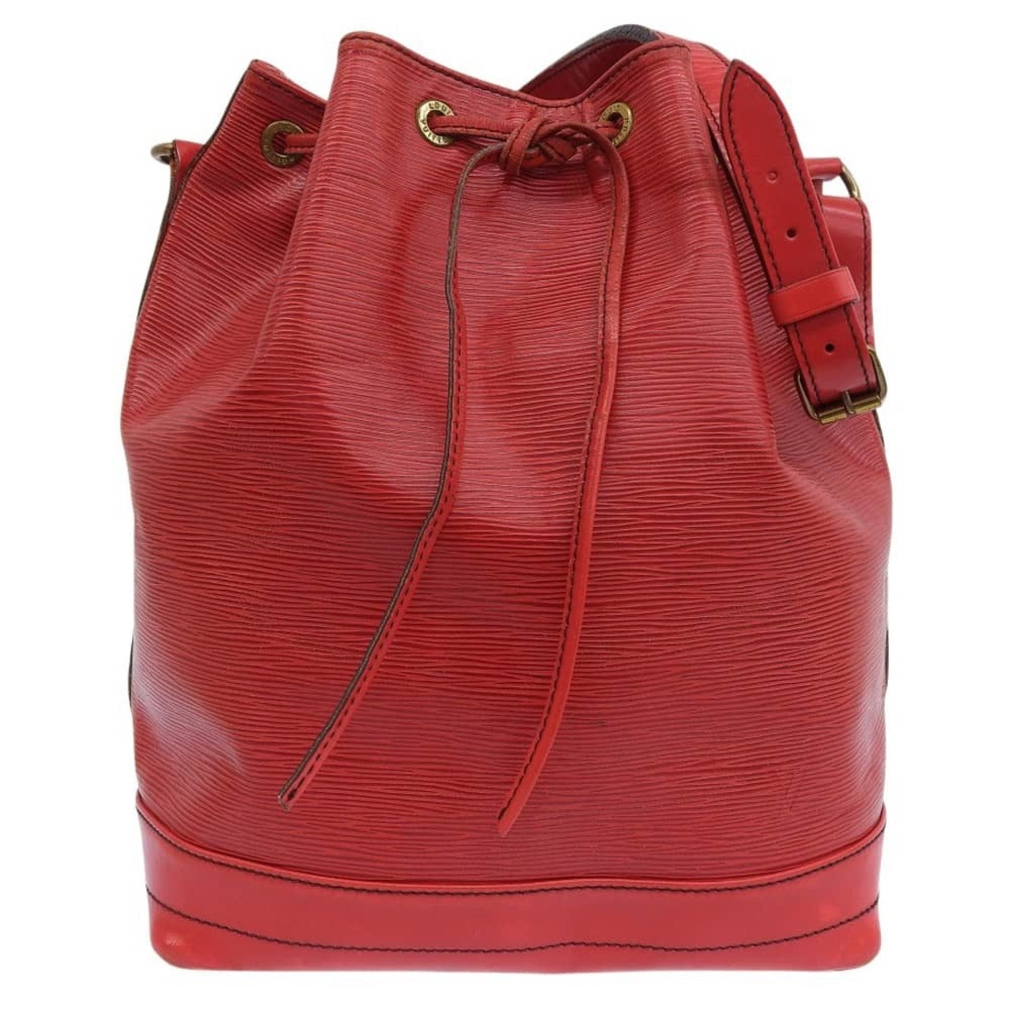 Louis Vuitton Epi Castilian Red Red Color Leather Shoulder Bag
