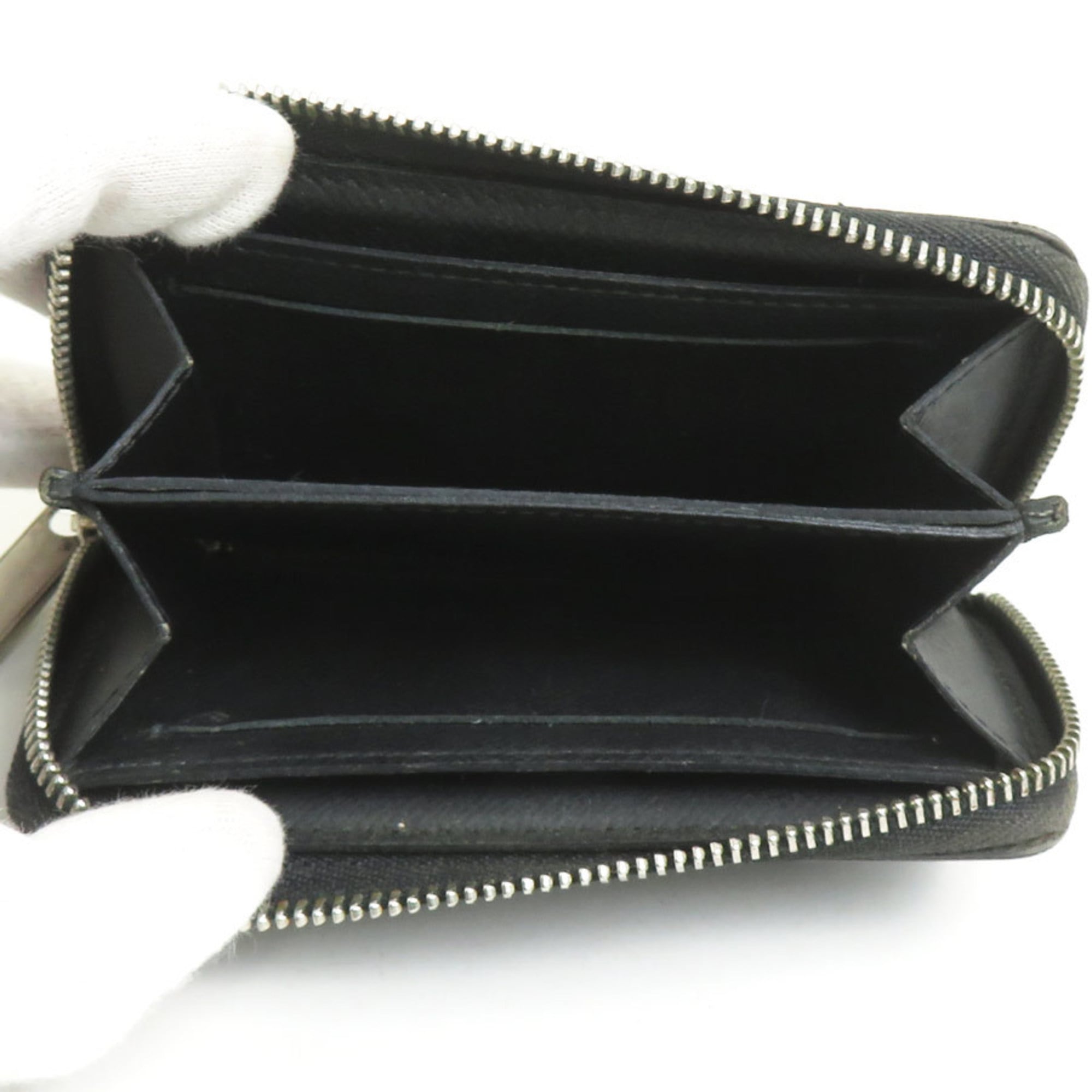 Louis Vuitton Black Gray Damier Graphite Coin Purse/Coin Case