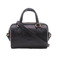 Gucci Black Leather Boston Bag (Pre-Owned)