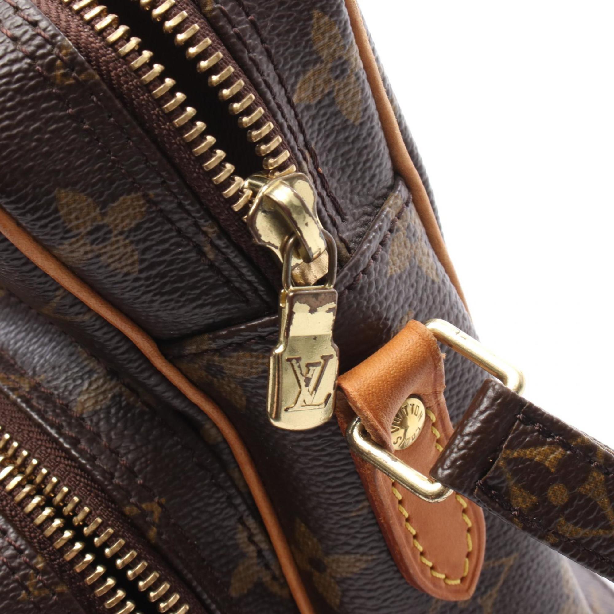 Louis Vuitton Brown Monogram Coated Canvas Shoulder Bag