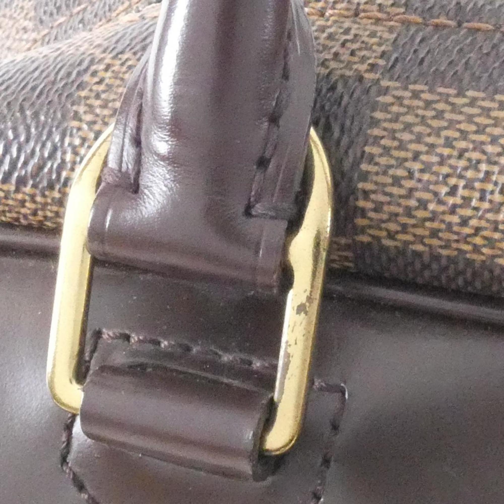 Louis Vuitton Ebene Coated Canvas Handbag