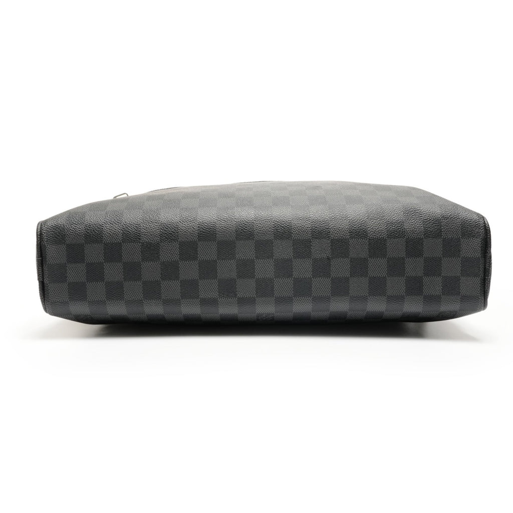 Louis Vuitton Black Damier Graphite Shoulder Bag
