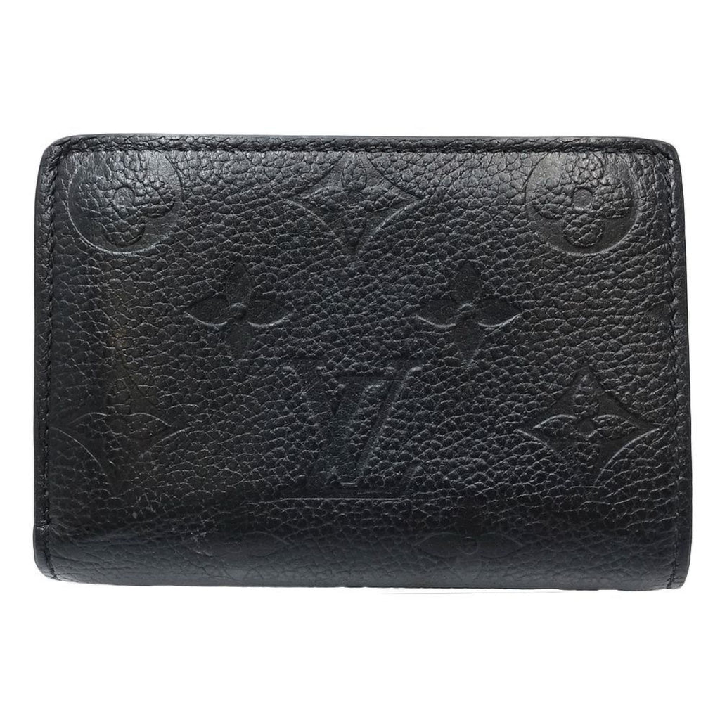 Louis Vuitton Monogram Empreinte Noir Leather Wallet