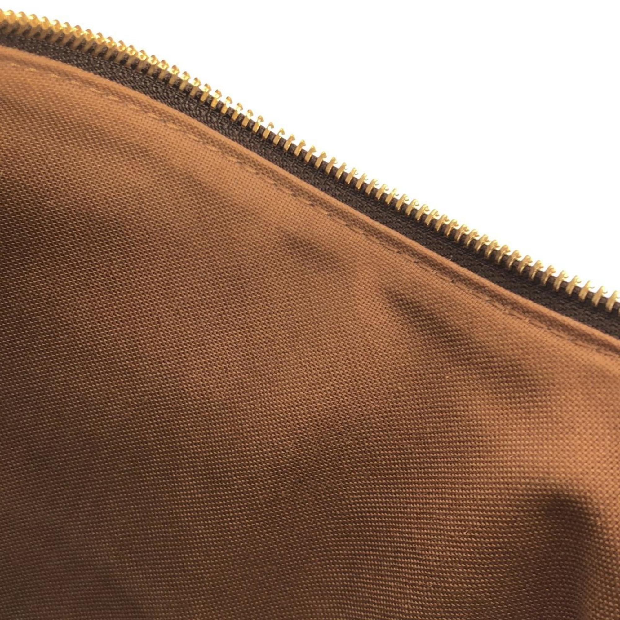 Louis Vuitton Marron Coated Canvas Shoulder Bag