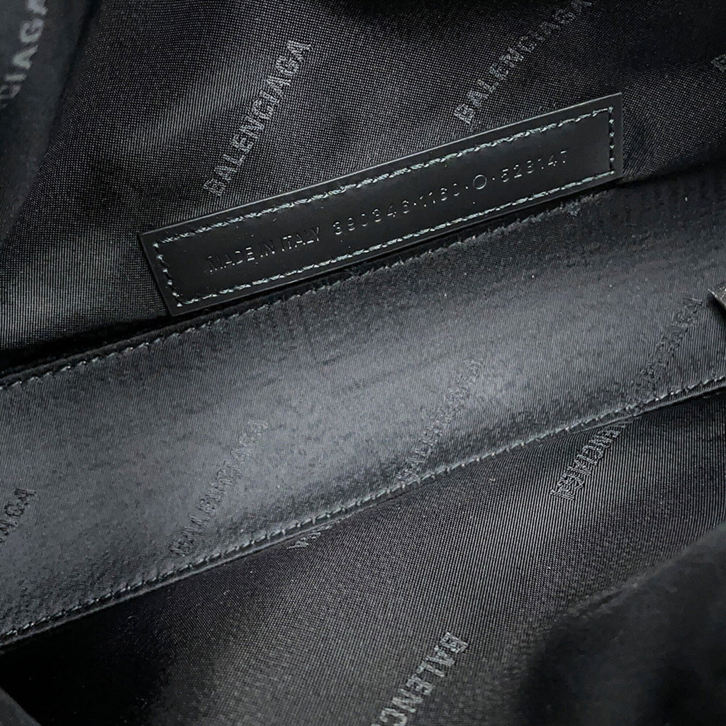 Balenciaga Gray Nylon Handbag Pouch