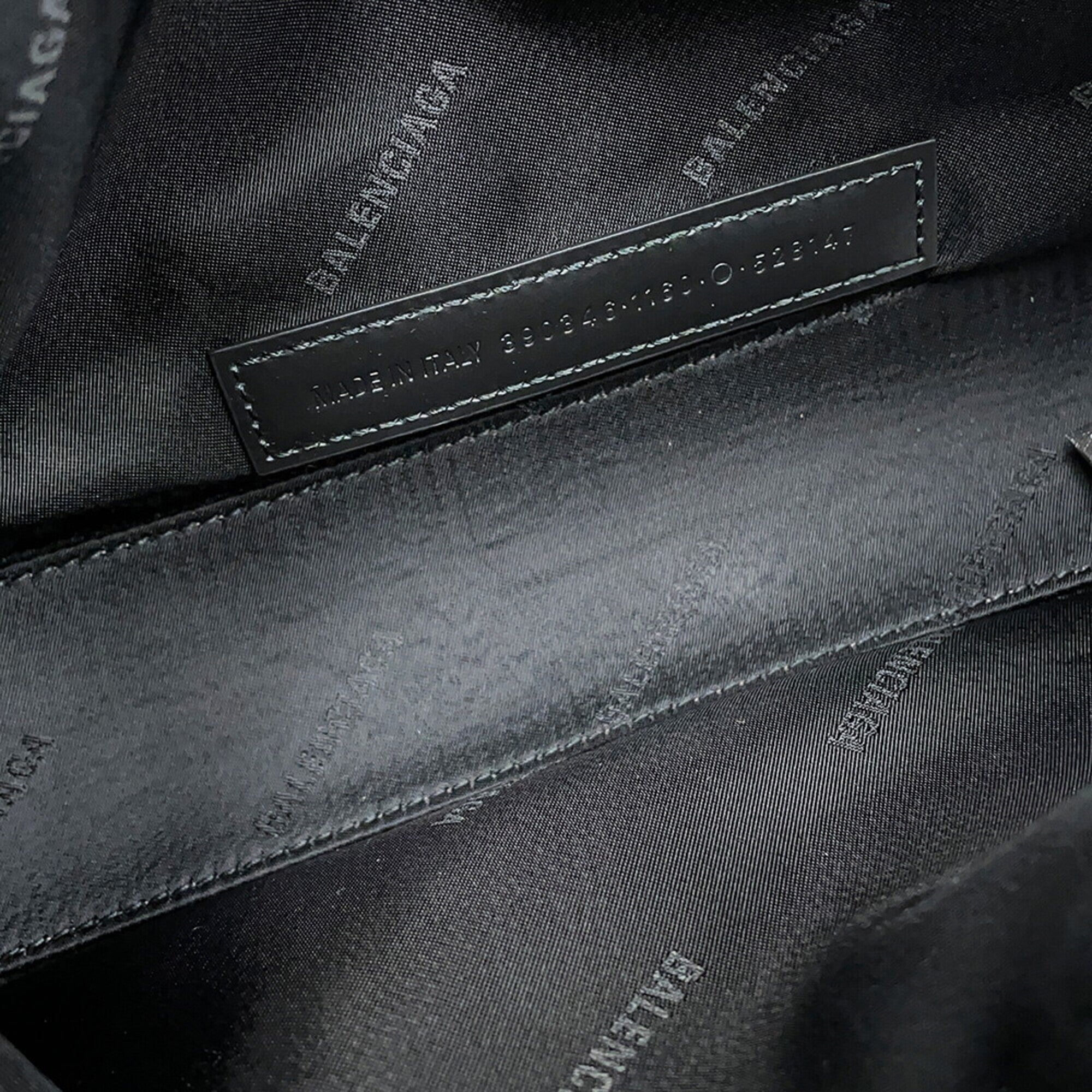 Balenciaga Gray Nylon Handbag Pouch