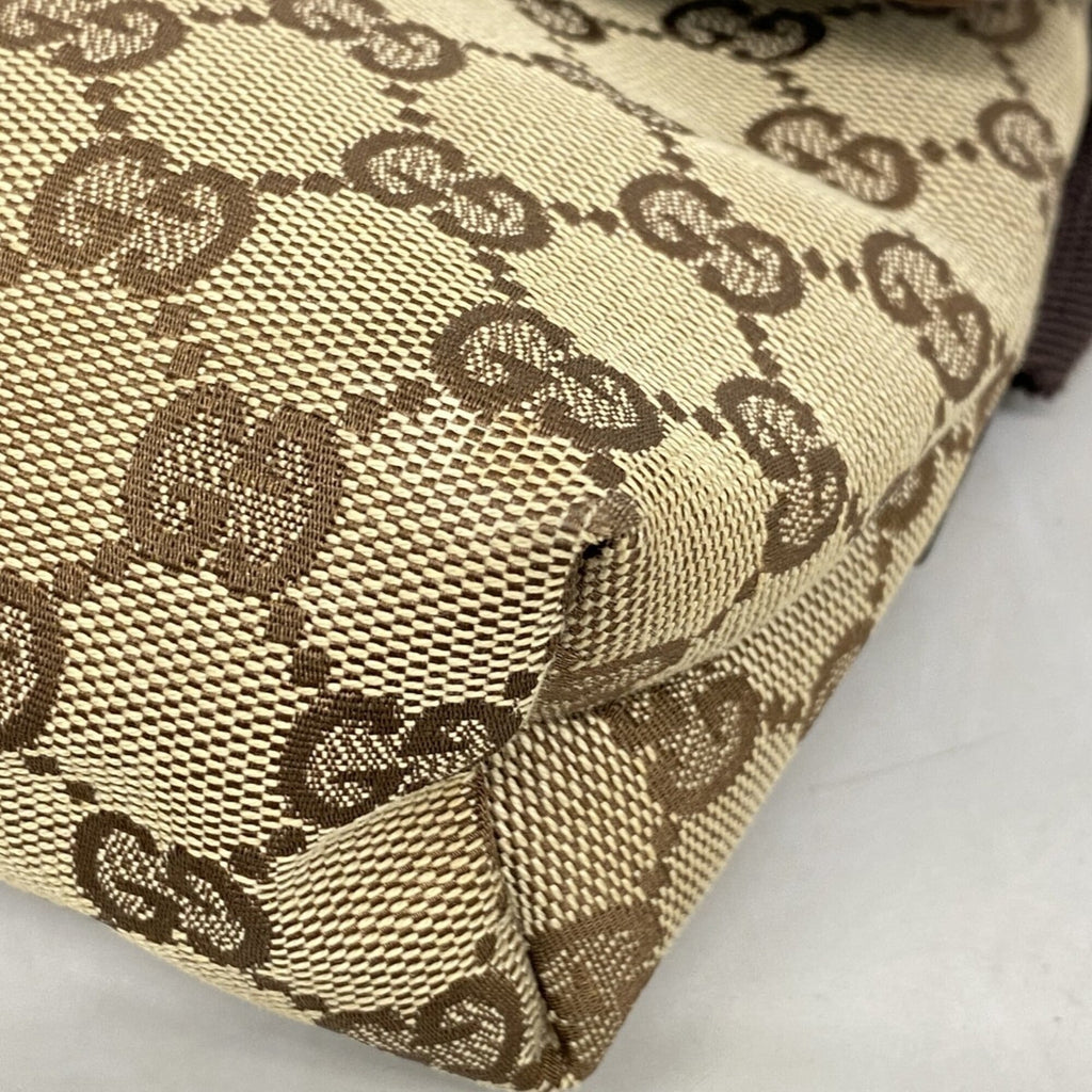 Gucci Brown Canvas Fanny Pack (Pre-Owned)