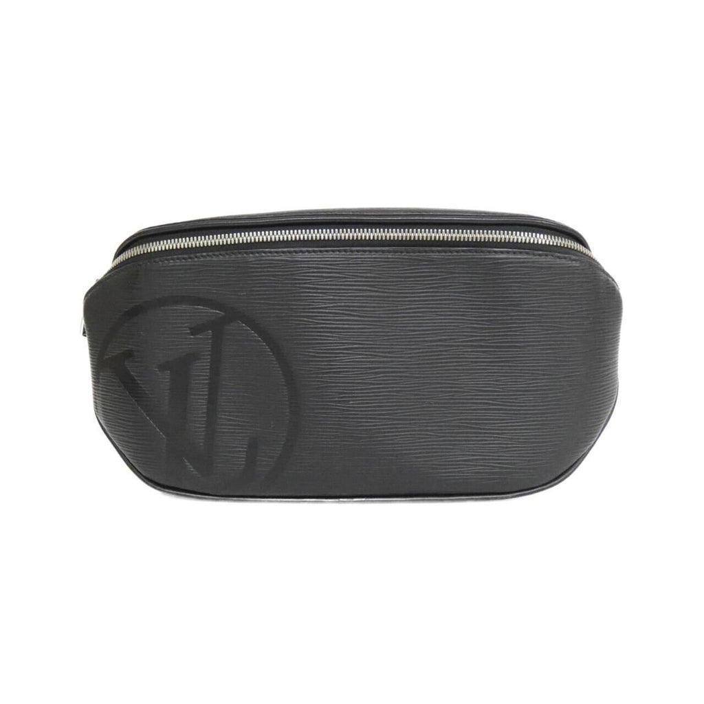 Louis Vuitton Black Leather Shoulder Bag