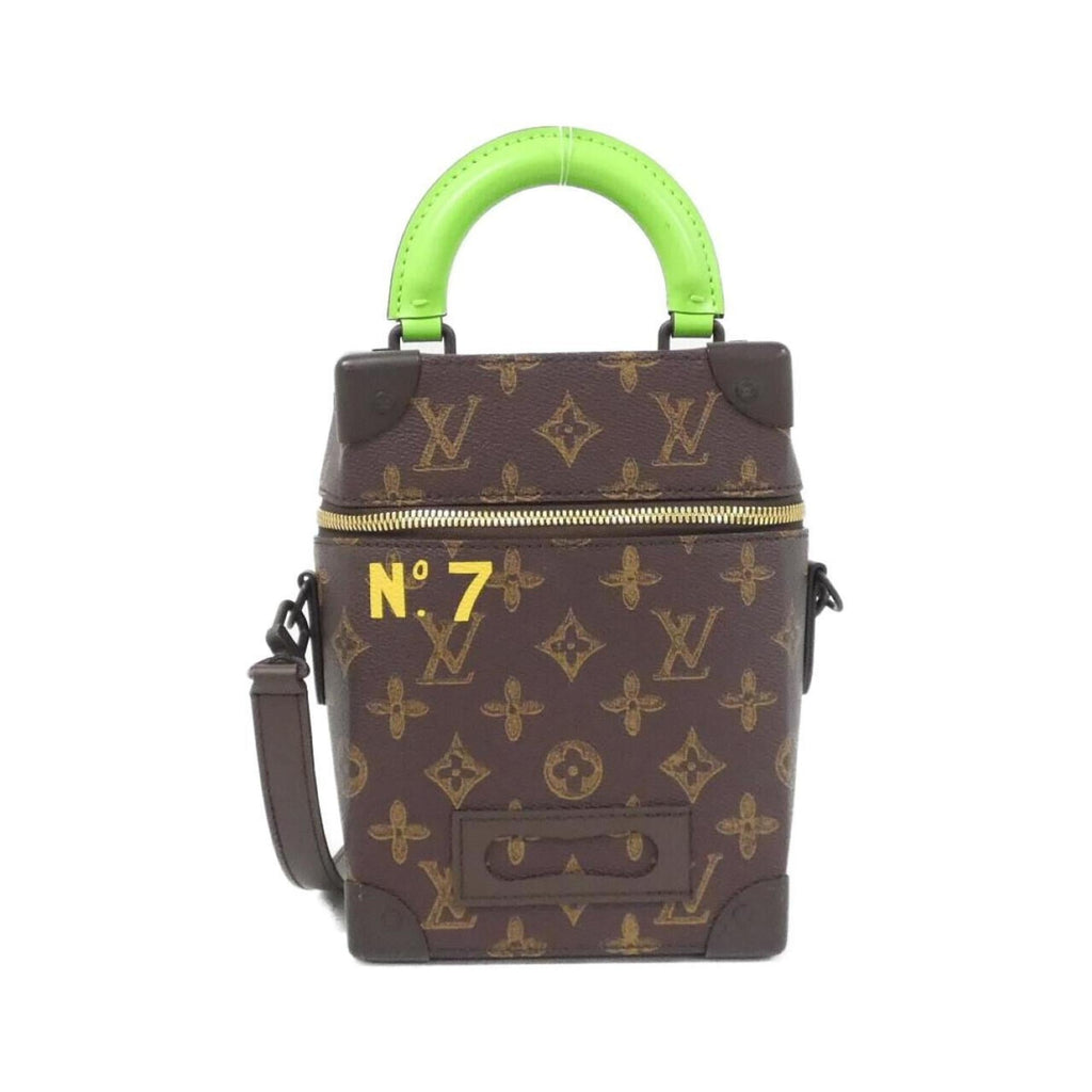 Louis Vuitton Brown Coated Canvas Handbag