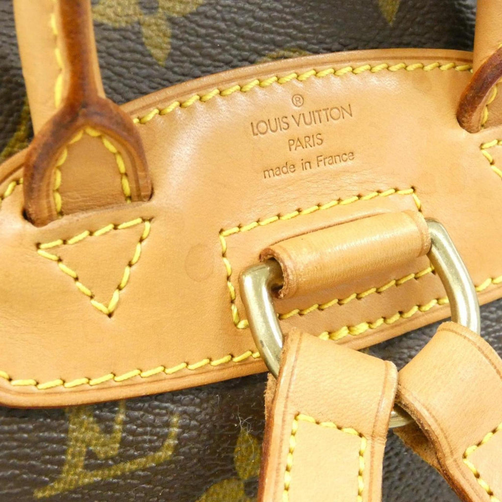 Louis Vuitton Brown Coated Canvas Backpack