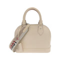 Louis Vuitton Epi Silver Leather Handbag