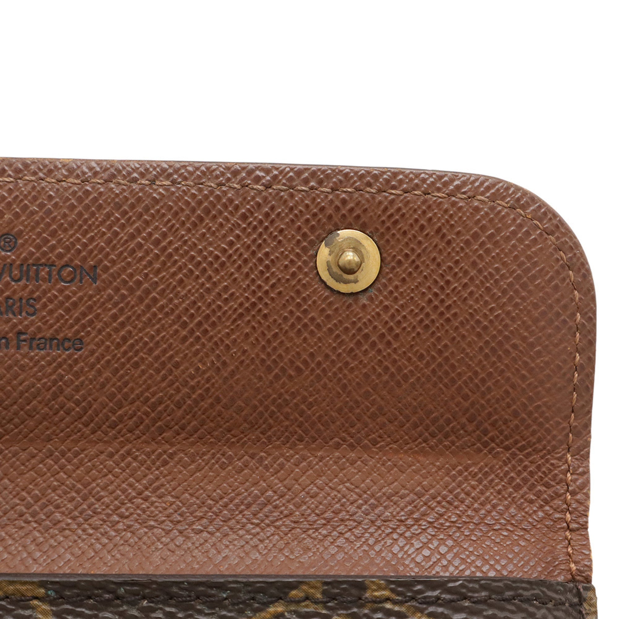 Louis Vuitton Brown Monogram Monogram Coin Purse/Coin Case