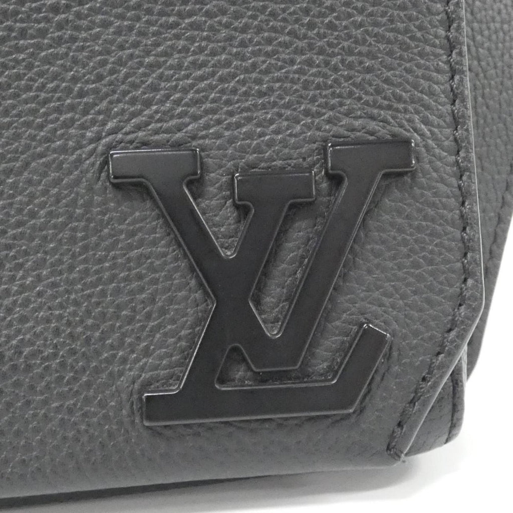 Louis Vuitton Black Leather Shoulder Bag