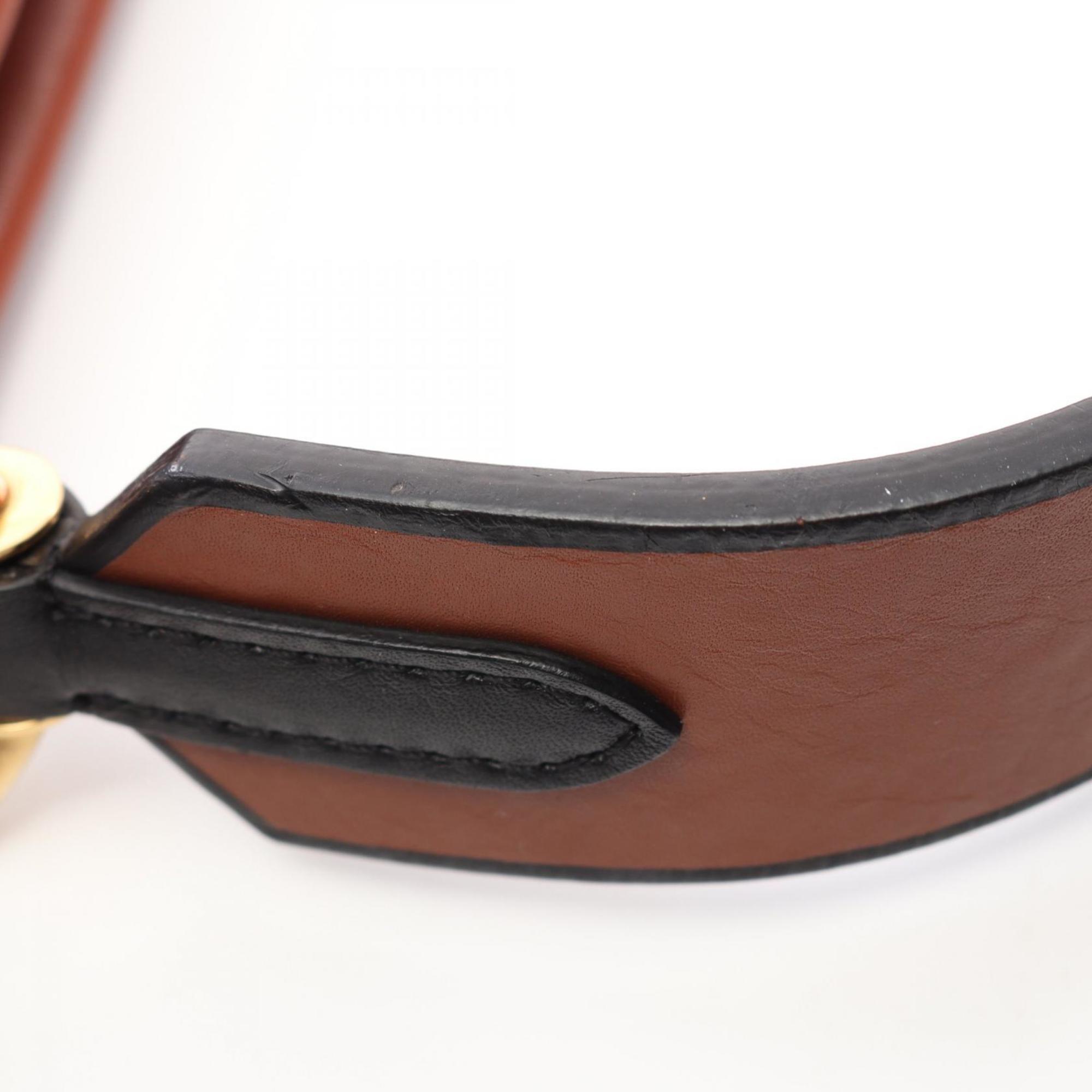 Louis Vuitton Black Brown Caramel Red Color Monogram Pvc Leather Coated Canvas Shoulder Bag