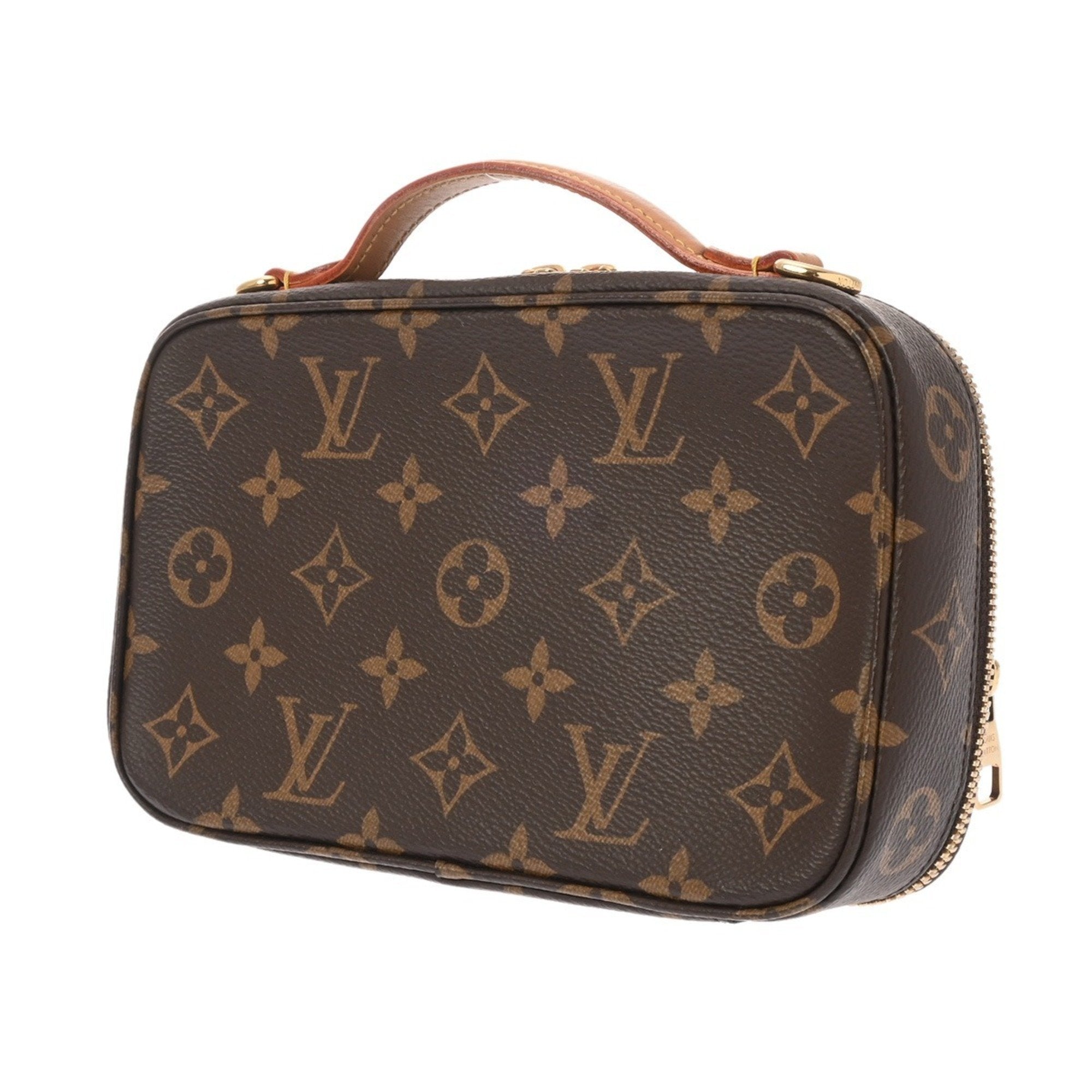 Louis Vuitton Brown Monogram Canvas Shoulder Bag