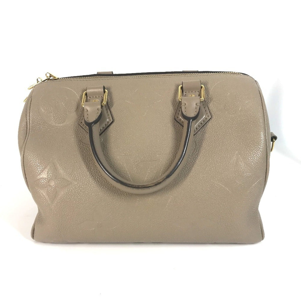 Louis Vuitton Beige Tourterelle Monogram Empreinte Boston Bag Handbag Shoulder Bag