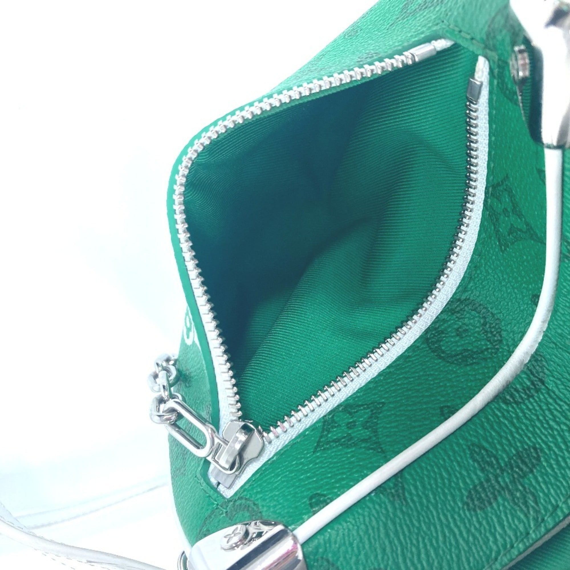 Louis Vuitton Monogram Green Monogram Pochette Shoulder Bag