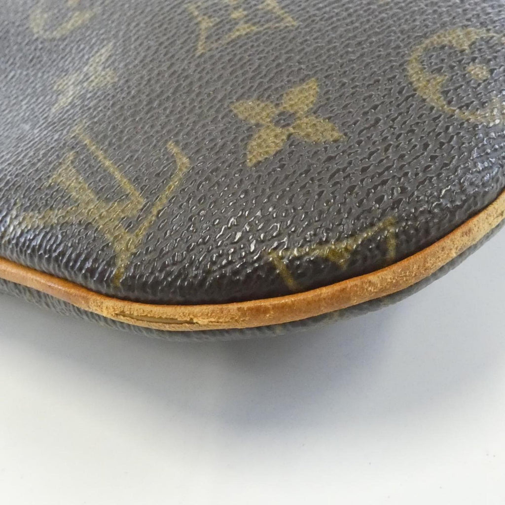 Louis Vuitton Marron Coated Canvas Pochette Shoulder Bag