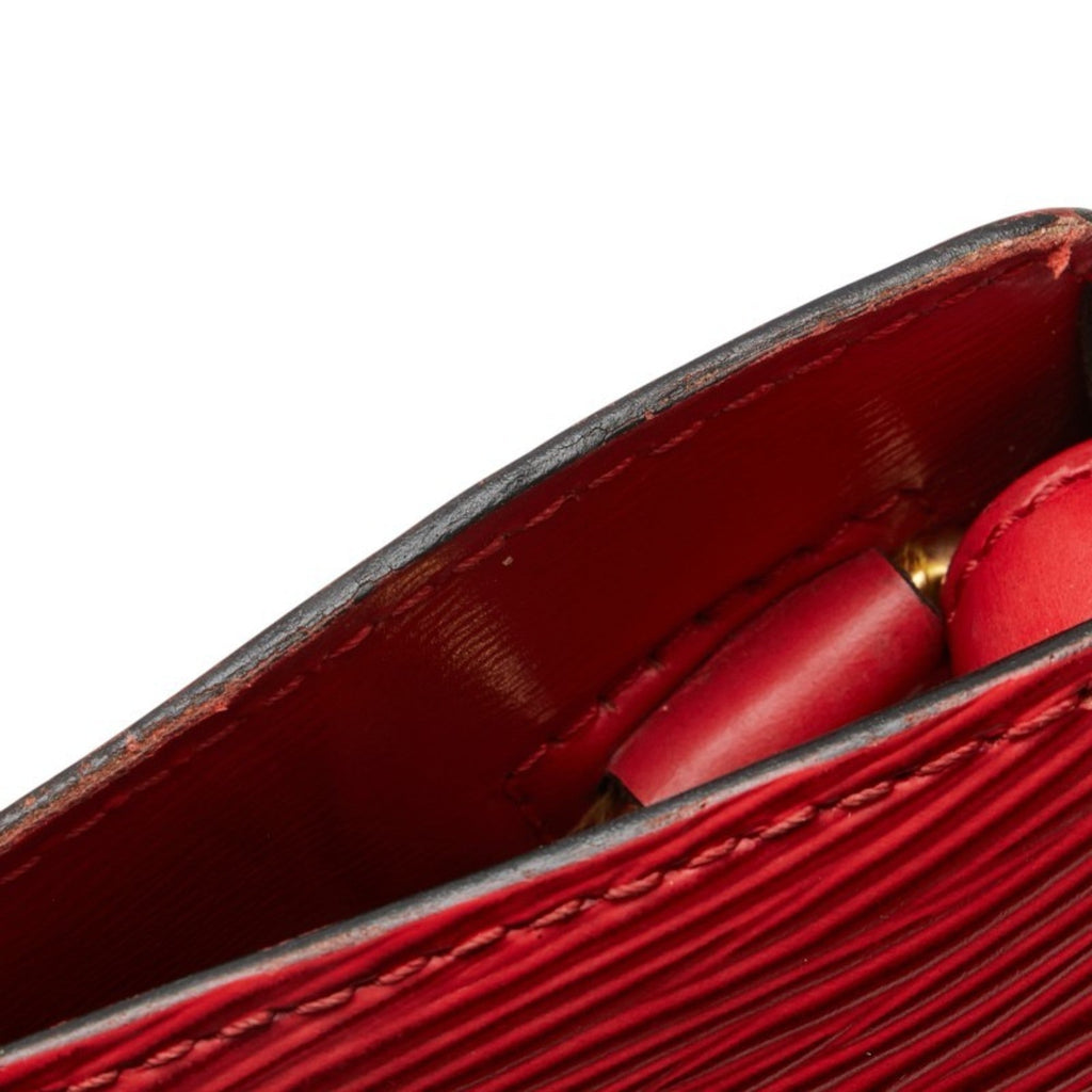 Louis Vuitton Castilian Red Leather Shoulder Bag