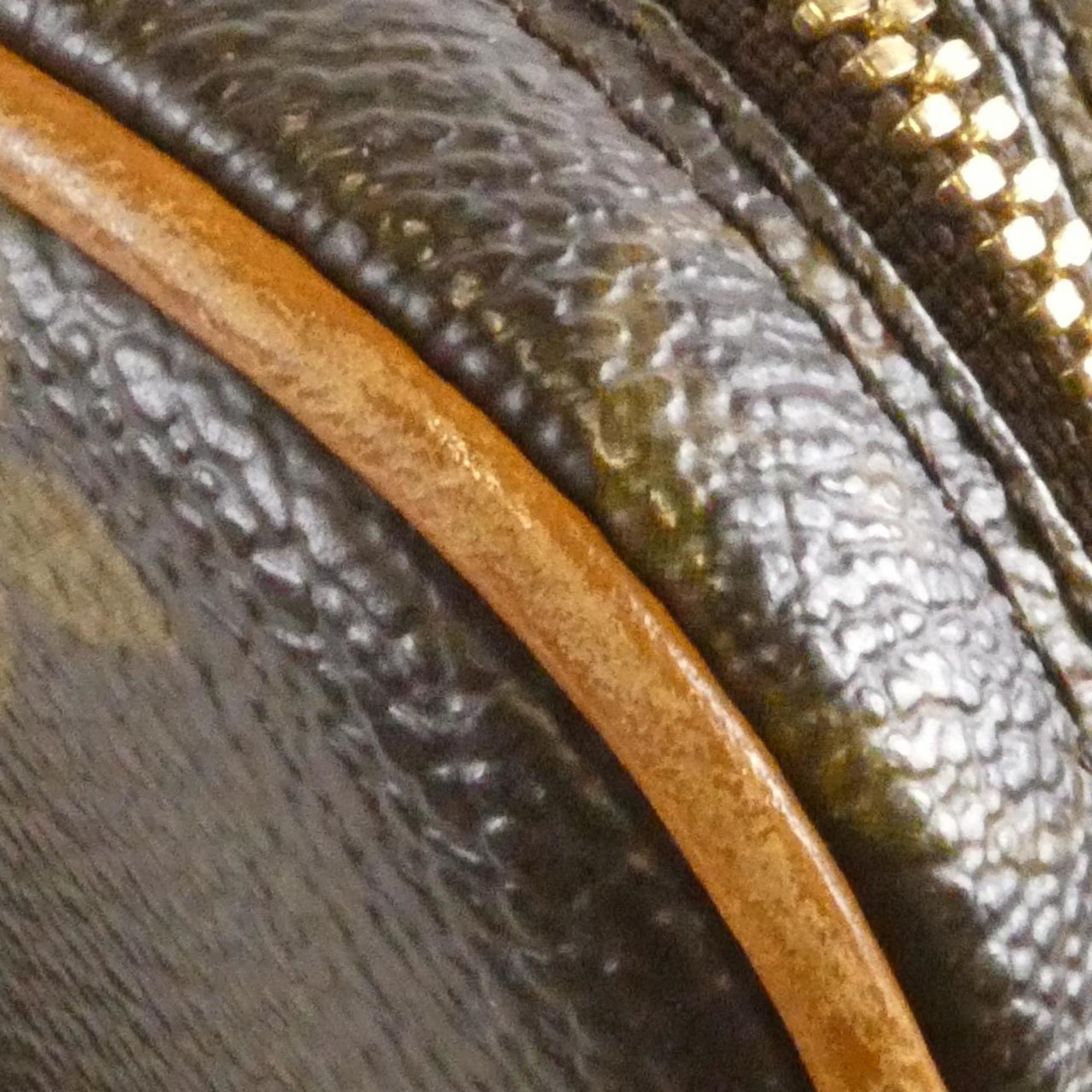Louis Vuitton Marron Coated Canvas Pochette Shoulder Bag