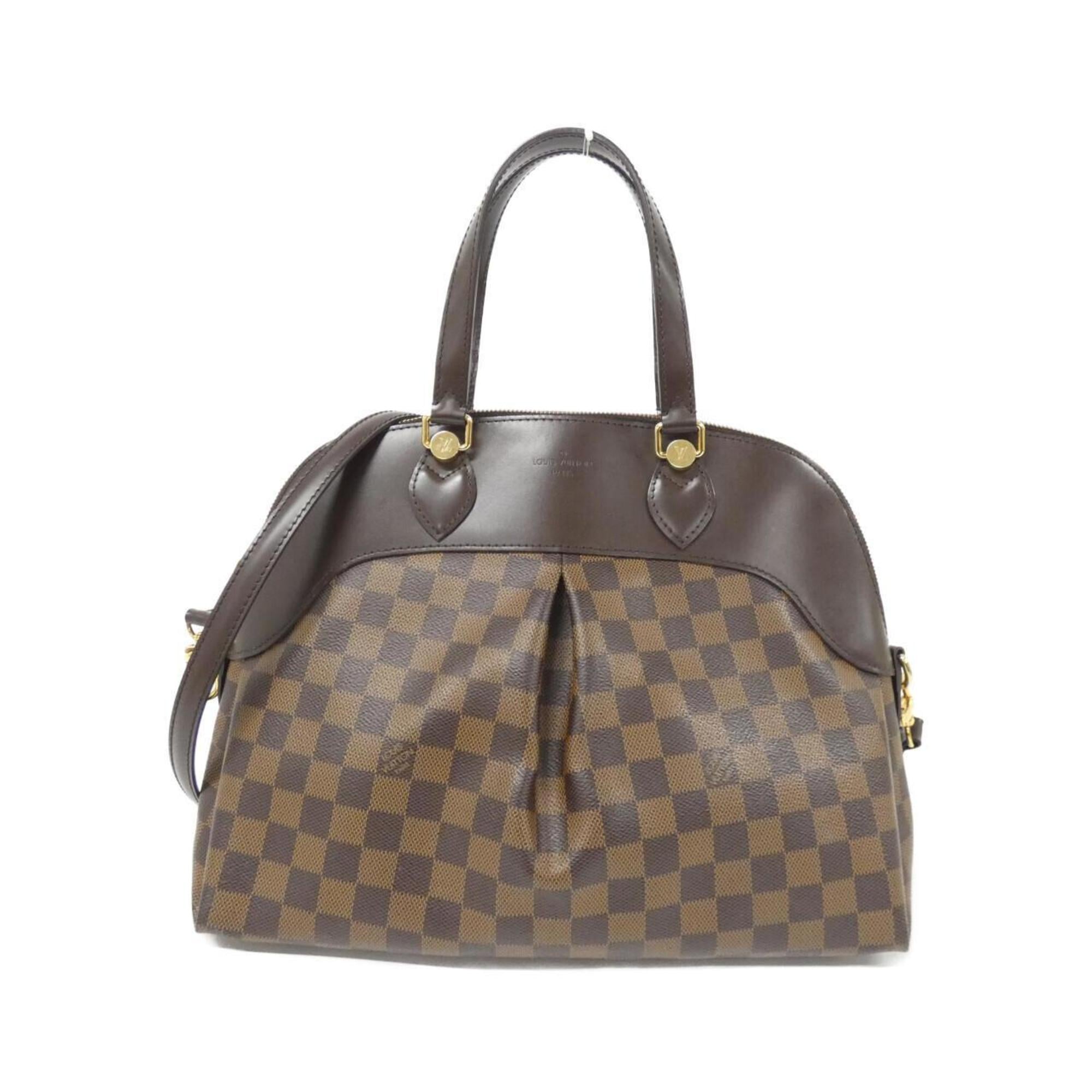 Louis Vuitton Ebene Coated Canvas Handbag