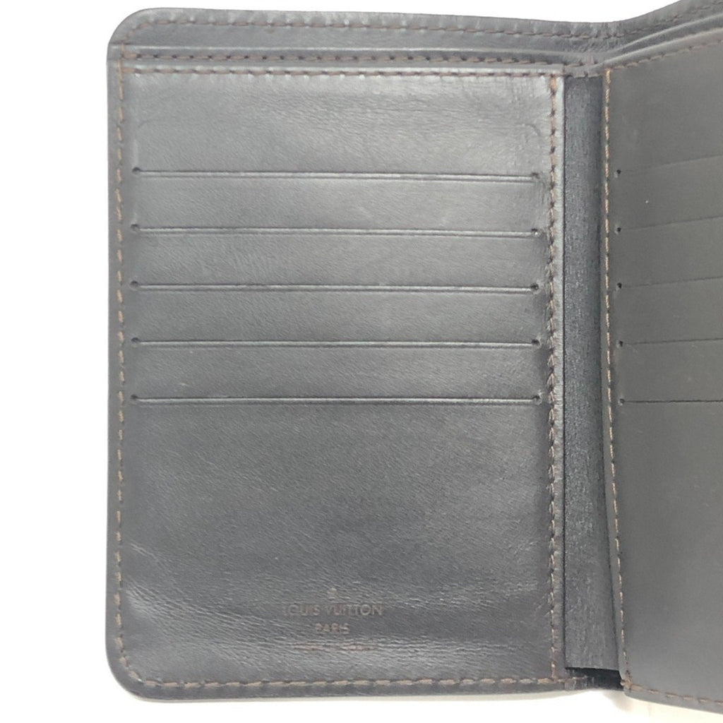 Louis Vuitton Coffee Utah Leather Coin Purse/Coin Case